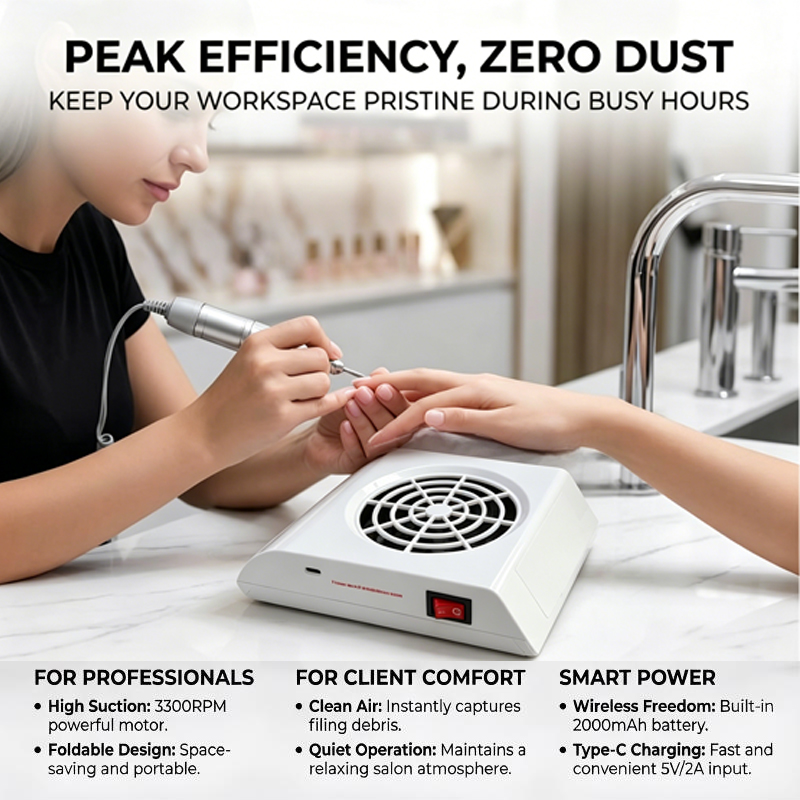 nail vacuum dust collector