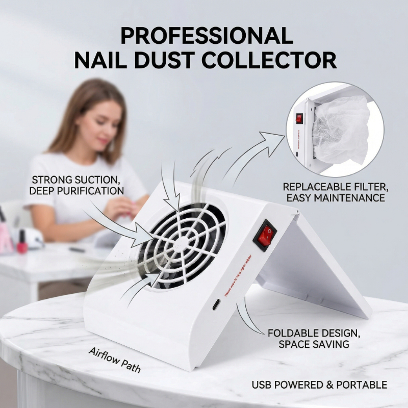 nail vacuum dust collector