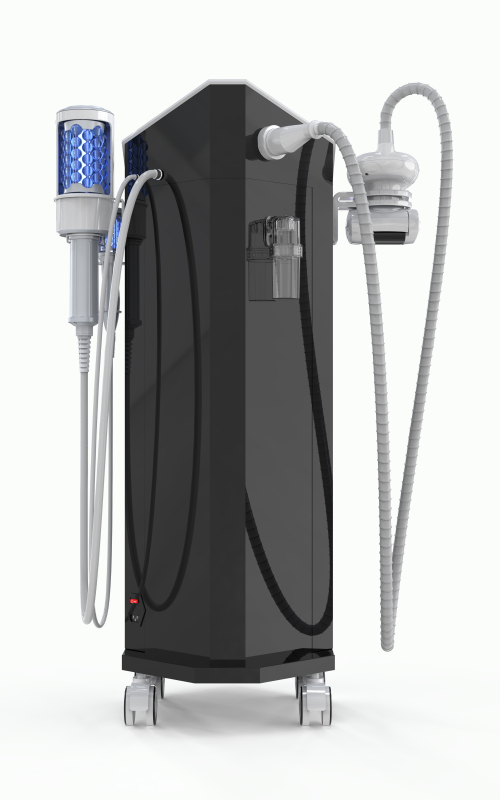 Cellulitisbehandeling met vacuüm RF-roller voor de binnenkant van de dijen