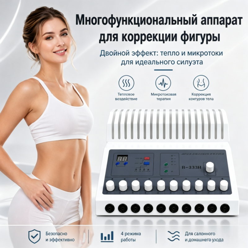 Аппарат для миостимуляции лица миостимулятор в333