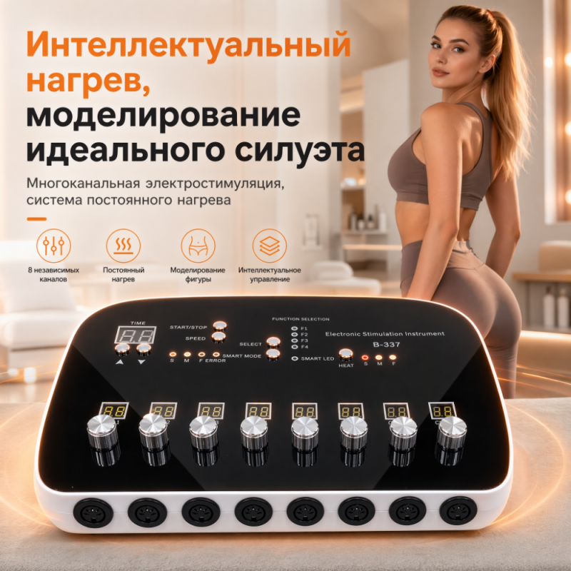 Аппарат миостимулятор электромиостимуляции лица тела