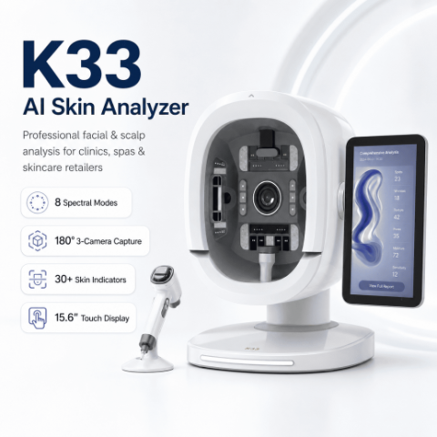 Hudvårdsrutin Age 3D Smart Skin Analyzer Device