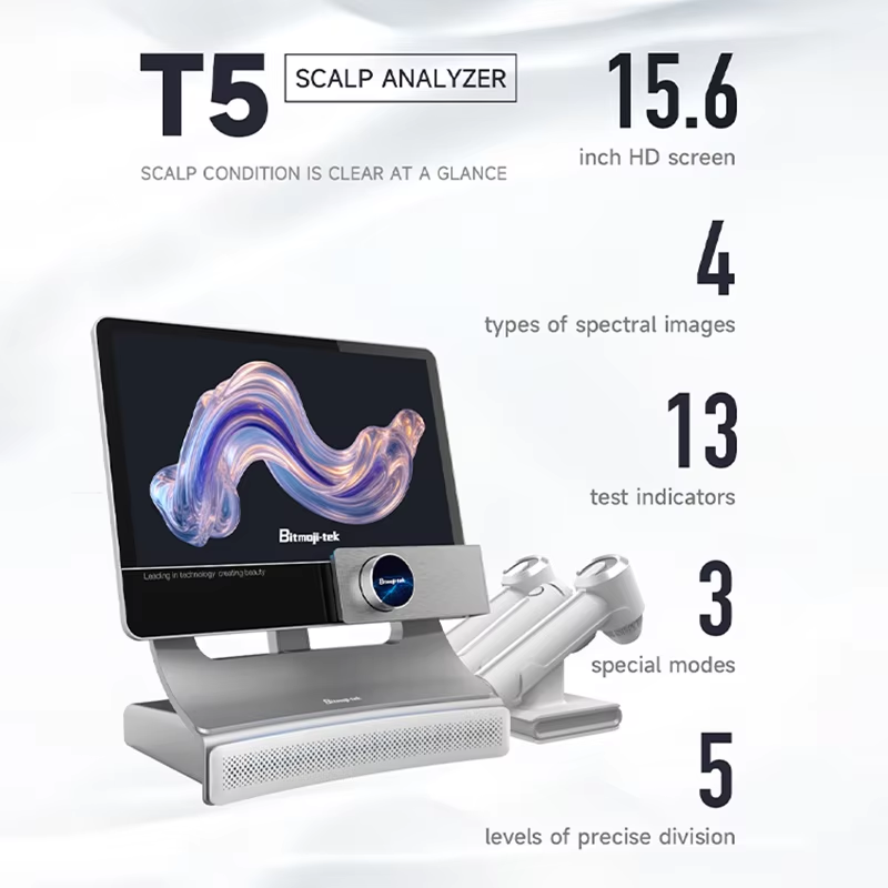 skin diagnosis hair analyzer