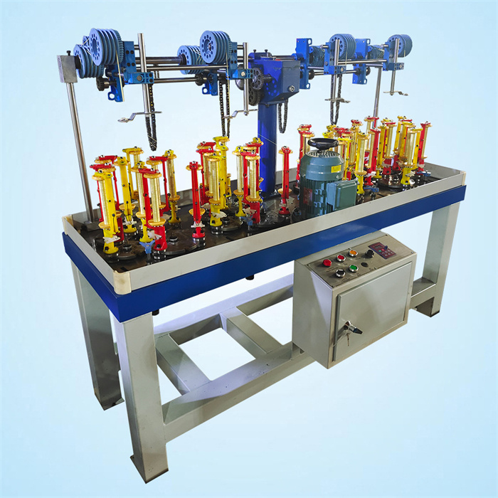 Maszyna do produkcji plecionych lin i sznurków