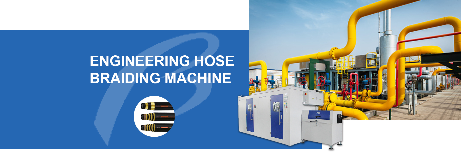 sanitary hose braiding machine