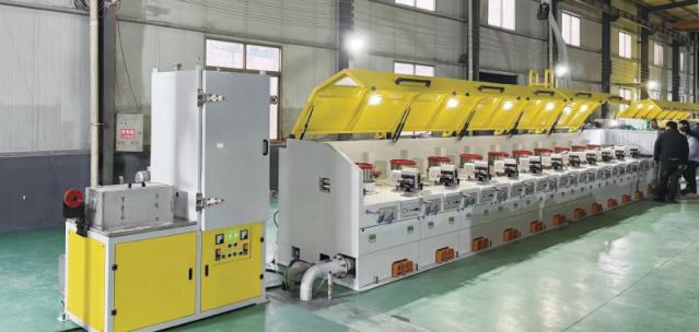 dry wire drawing machine