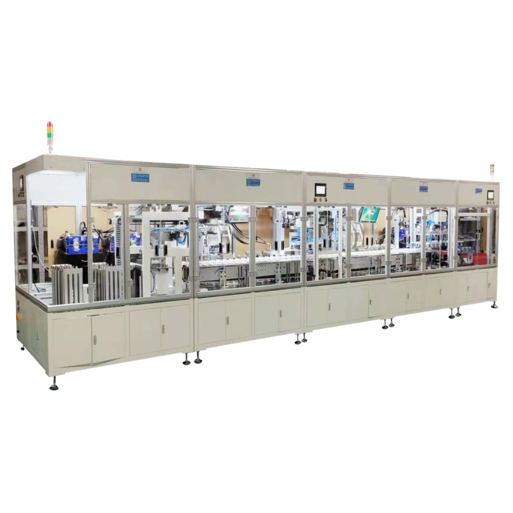 braided hoses automatic production line sanitary hose assembly machine