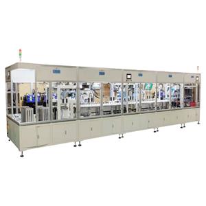 Geflochtene Schläuche, automatische Produktionslinie, Maschine zur Montage von Sanitärschläuchen