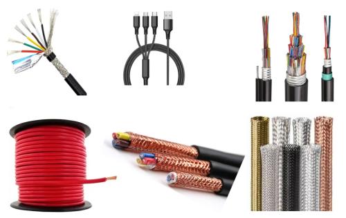 Máquina automática para trenzar cables y alambres