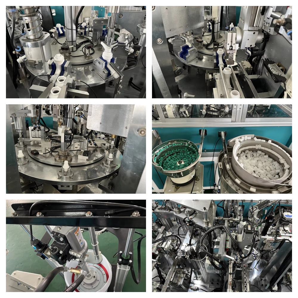 Valve core testing machine