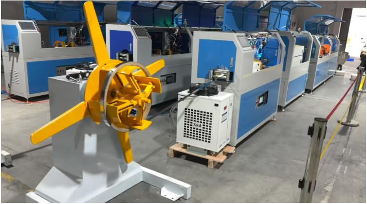Automatic Stainless Steel Corrugated Tube pipe Forming Machine for AI Server Liquid Cooling Hose for Computer Industry