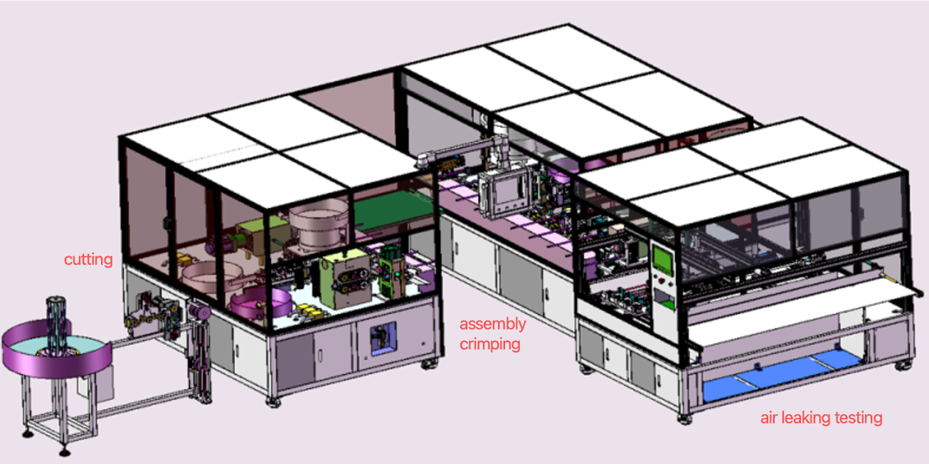 Fully Automatic Hose Assembly Machine