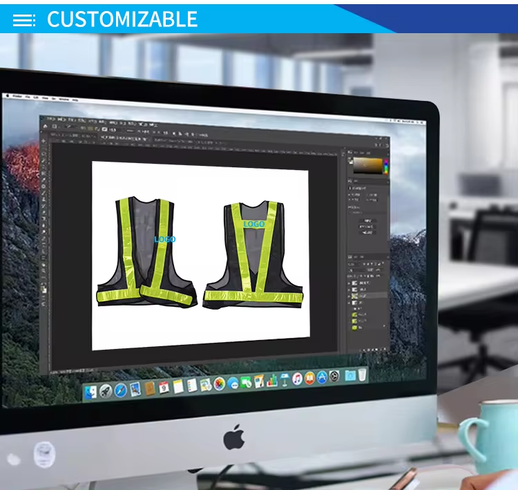Mesh Safety Vest Safety Vest Polyester Fabric