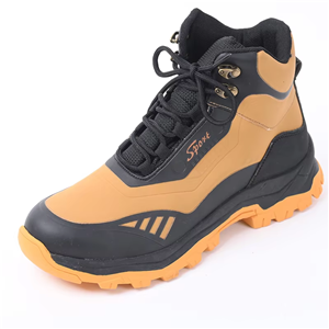 New high top steel Cotton Fabric anti smashing anti piercing site safety shoes