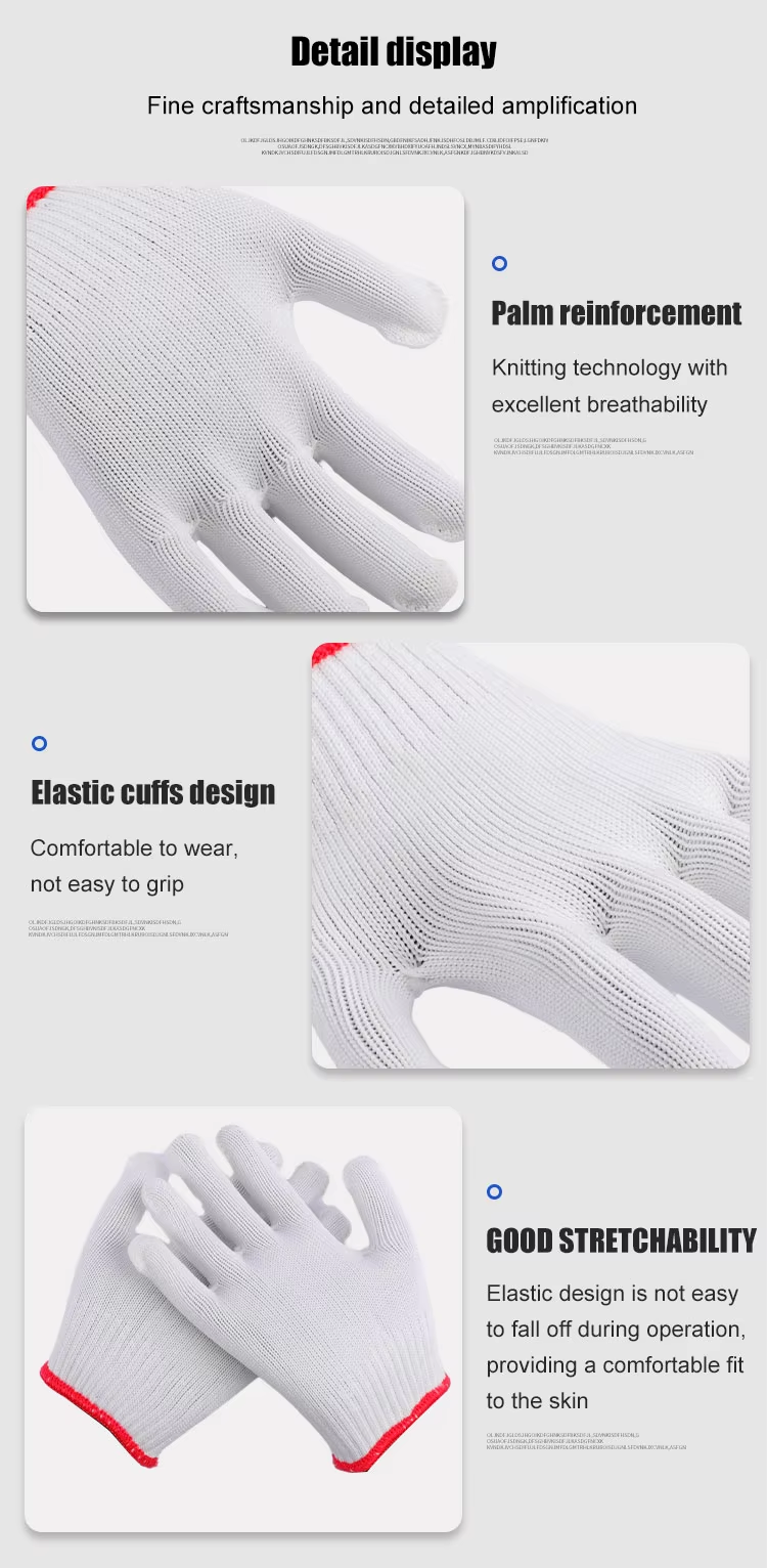 thin cotton glove
