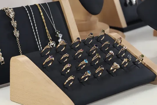 Vores produkter i vores køber showroom