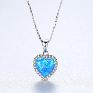 Sterling Silver Heart Locket Necklace