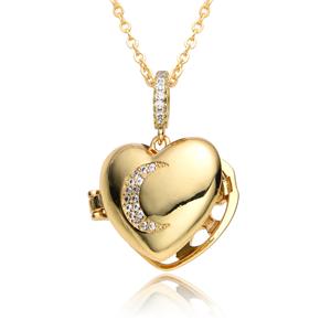 Gold Chrome Hearts Herringbone Chain Necklace