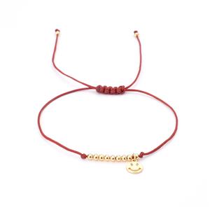 Персонализирани гривни с червени нанизи с мъниста