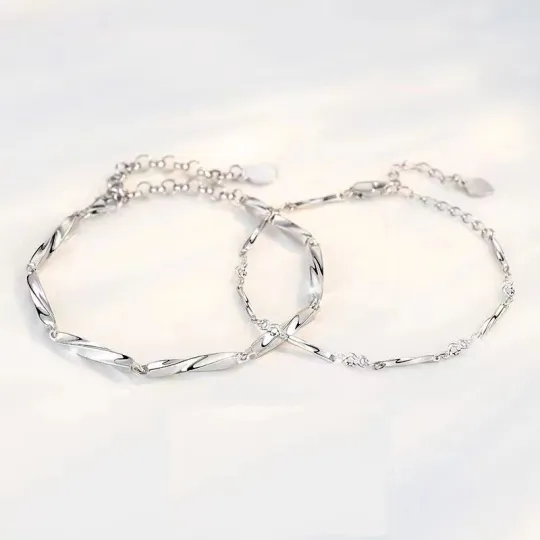 Kærlighedsmatchende armbånd til par