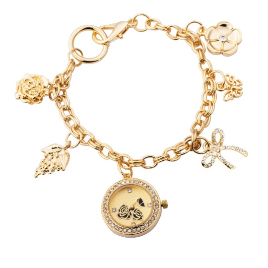 14k Gold Ruby Watch Bracelet