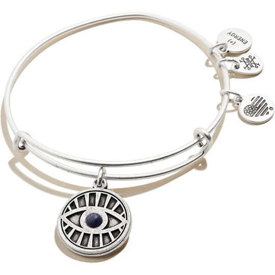 Silver Evil Eye Charm Bracelet