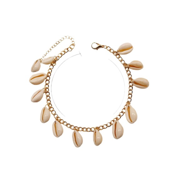 Beach Seashell Anklet