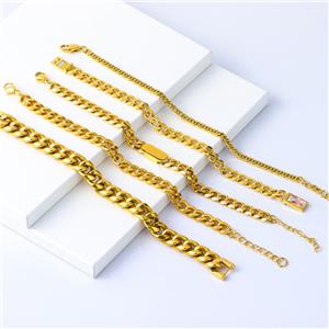 Bracciale a maglie cubane con diamanti da donna