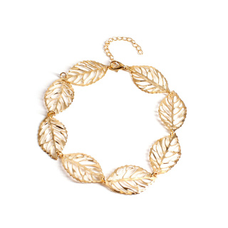 Золотой браслет на ножной браслет для женщин