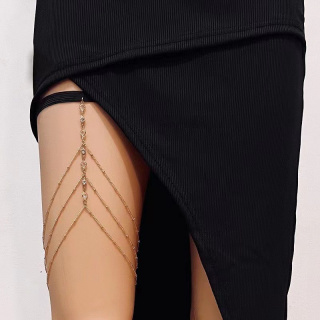 Leg Chain Silver