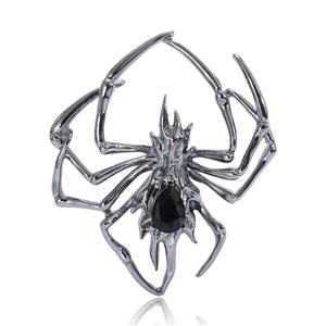 Černý pavouk Vintage brože