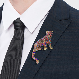 Pánská starožitná brož Cameo Coat