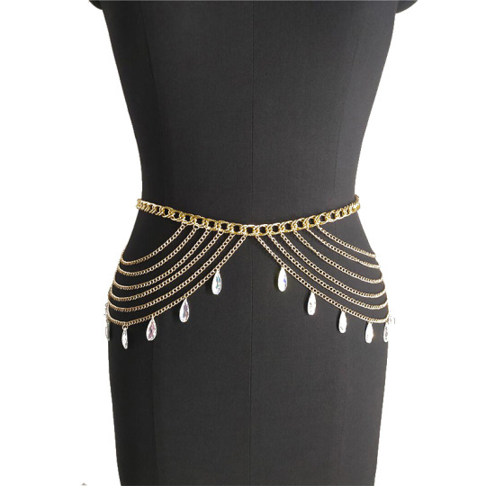 Bijuterii cu lanț din talie pentru burtă pentru doamne