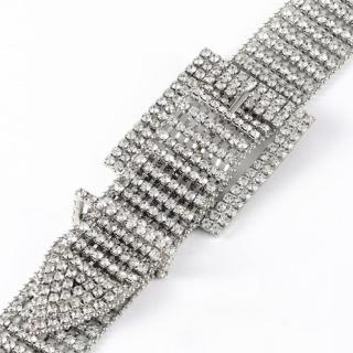 Ladies Bling Rhinestone Jewel Belts