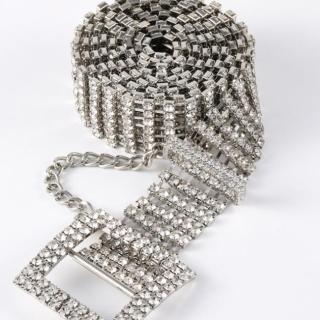 Ladies Bling Rhinestone Jewel Belts