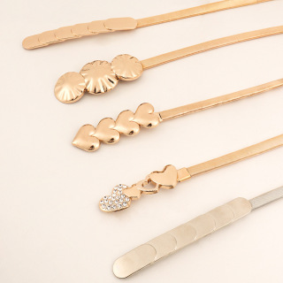 Золотые металлические цепочки для женщин