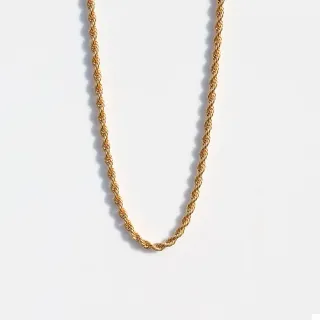 Kalung Rantai Ular Emas Wanita