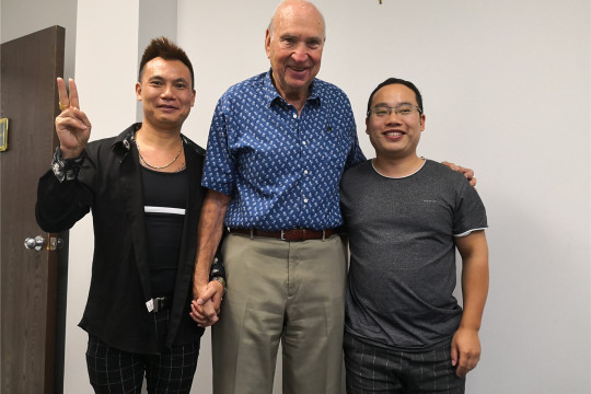 Bezoek onze vaste koper in de VS