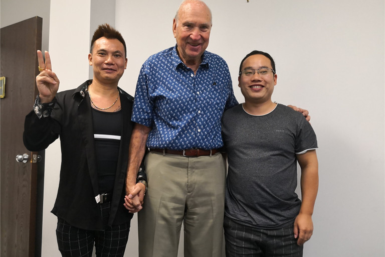 Bezoek onze vaste koper in de VS