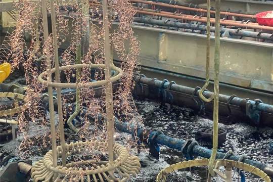 La visite d'un client dévoile le talent artistique et l'innovation derrière notre usine de galvanoplastie de bijoux