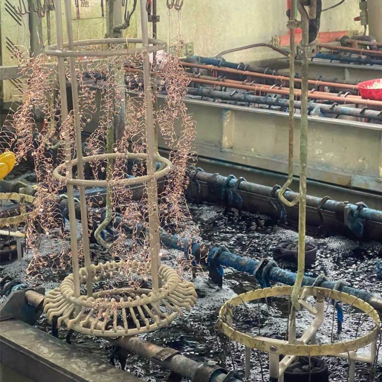 Client Visit Unveils the Artistry and Innovation Behind Our Jewelry Electroplating Factory