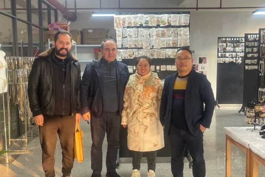 Un acheteur turc est venu nous rendre visite