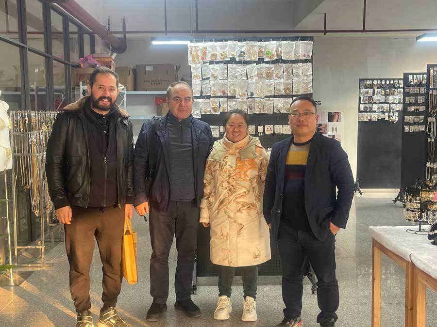 Turkey buyer came to visit us