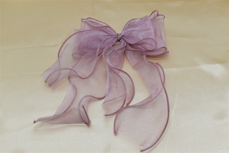 Super Fairy Princess Haarspeld Barrette Mode Organza Strik Haarspeld Zoet Ontwerp Lente Haarclip