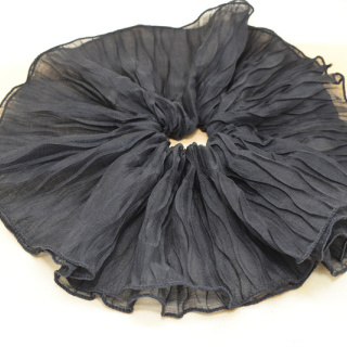 Accessorio per donna alla moda Fasce elastiche per capelli sfuse Fasce per capelli personalizzate con fiore rosa blu per ragazze Scrunchies in tessuto all'ingrosso