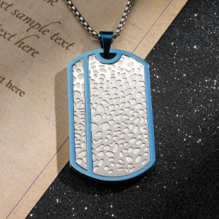 Модное ювелирное ожерелье из нержавеющей стали с лунным узором, ожерелье с собакой, кулон для мужчин