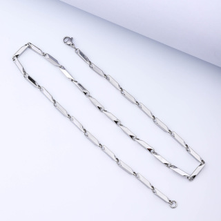 Лидер продаж, ожерелье на ключице, мужские ювелирные изделия из нержавеющей стали, звенья цепи, ожерелье