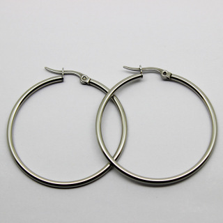 أقراط دائرية من الفولاذ المقاوم للصدأ مطلية بالذهب والفضة للنساء والفتيات، مجموعة أقراط دائرية للنساء لا تسبب الحساسية