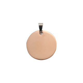 الأزياء والمجوهرات المخصصة الفولاذ المقاوم للصدأ شعار سحر قلادة