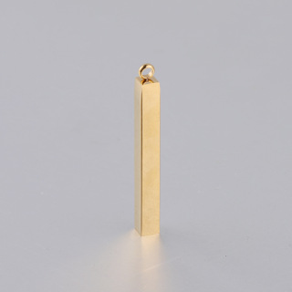 مرآة مصقولة الفولاذ المقاوم للصدأ مجوهرات فارغة ختم قلادة شعار مخصص سحر